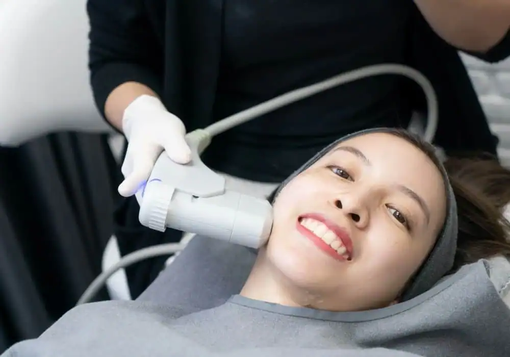 HIFU treatment Sands End in progress