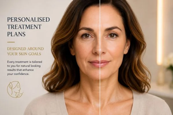 Before and after results of Collagen Lift Therapy Sands End