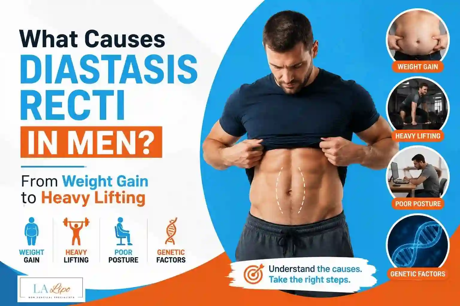 What Causes Diastasis Recti in Men? From Weight Gain to Heavy Lifting Sands End